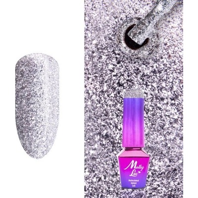 Molly Lac Gél lak Luxury Glam Mr Silver 546 5 ml