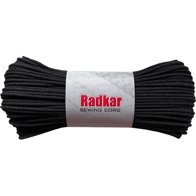 RADKAR šňůry na šití 5mm Anthracite - 100m návin