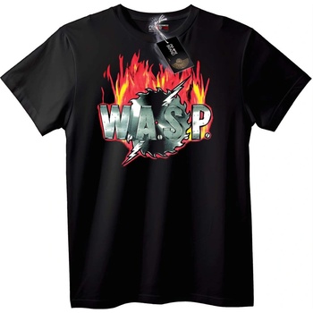 NOONEBRAND Тениска W. A. S. P. Лого - M, Black