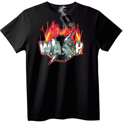 NOONEBRAND Тениска W. A. S. P. Лого - M, Black