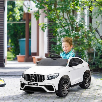 Homcom Dětské elektrické autíčko Mercedes Benz bílé