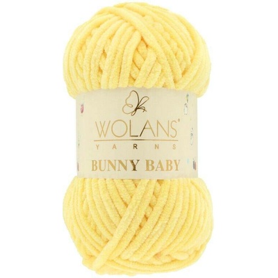 Wolans Bunny Baby 44 žlutá jasná