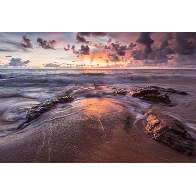 DIMEX ART Флизелинов фототапет морски вълни 375 x 250 см