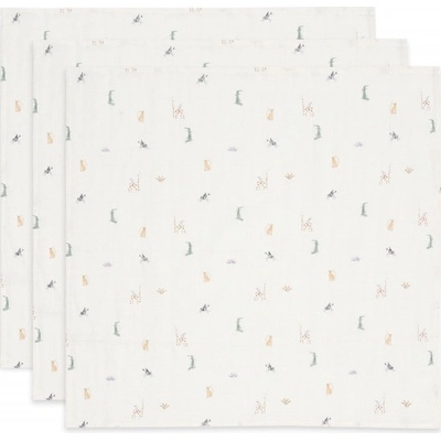 Jollein 3 ks 70x70 cm Jungle Jambo