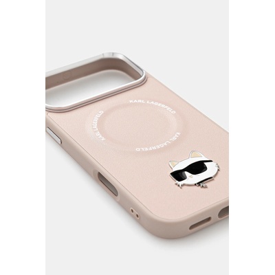KARL LAGERFELD Кейс за телефон Karl Lagerfeld iPhone 17 Pro Max (KLHMP17XPSMLRCHP)