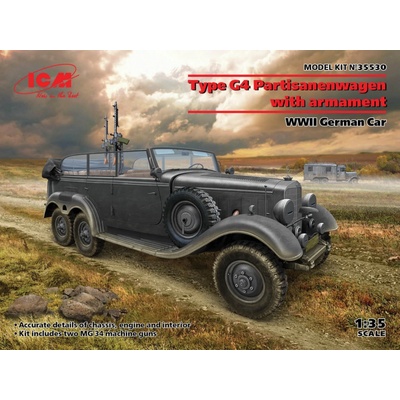 ICM Mercedes Benz Type G4 w/ Armament 1:35