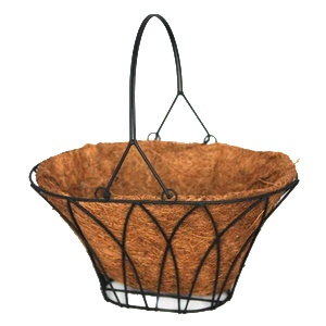 HORECANO Кокосова саксия кошница 46x35xh19cm (CGF0428-18) L (019789)