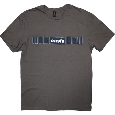 Oasis Horizontal Bars Logo Charcoal Grey L Риза (OASTS37MC03)