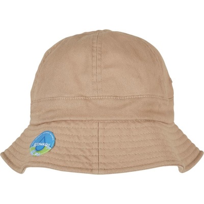 Klobouk Eco Washing khaki