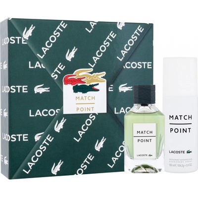 Lacoste Match Point EDT 100 ml + dezodorant v spreji 150 ml darčeková sada