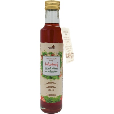 Naturprodukt sirup jahodový s meduňkou 250 ml