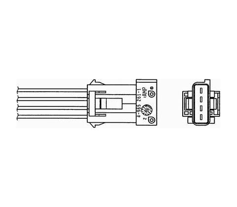 Lambda sonda NGK OZA324-L1