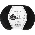 Bobbiny Friendly Yarn Black Плетива прежда (FY-012)