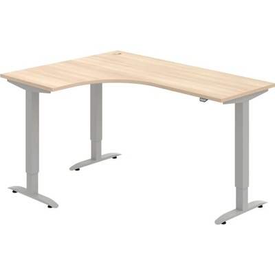 OFFICE PRO s.r.o. HOBIS trigon elektr.staviteľný stôl stand.ovlad. - MST 2 60 P, agát