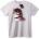 NOONEBRAND Тениска Аниме Демон Момиче - 2XL, White