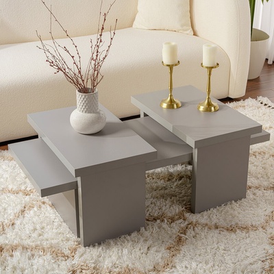 ASG Sanctuary - дизайнерска маса Grey (8684283111817)