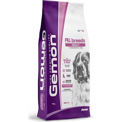 Gemon Dog All breeds Adult vepřové s rýží 24/12 3 kg