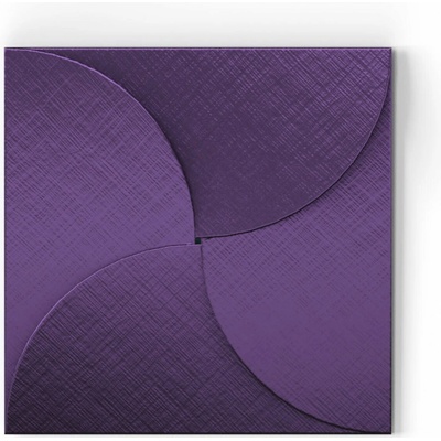 Skládané obálky - Pouchettes - 145 x 145 mm - Fialová