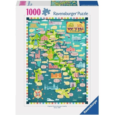 Ravensburger Cesta za italským vínem 1000 dílků