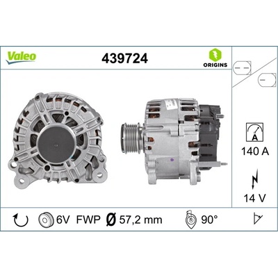 generátor VALEO 439724