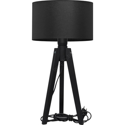 Helam Настолна лампа ALBA 1xE27/15W/230V черна/дъб (HE1432)