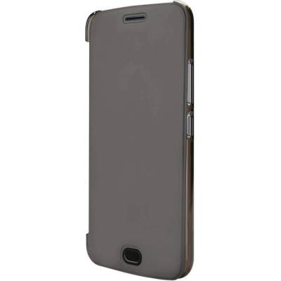 Motorola Touch Flip Cover PTM7C00407 - оригинален флип калъф за Motorola Moto G5 Plus (черен)