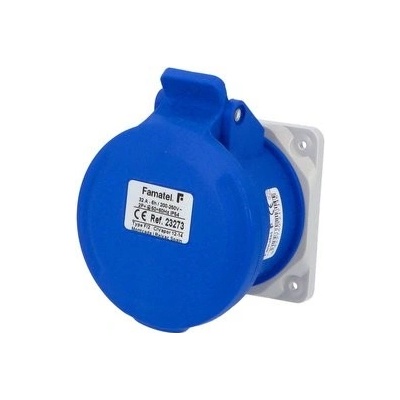 Zásuvka vstavaná 23273 IP44 / 230V / 32A / 3P 6h, priama - SpeedPRO