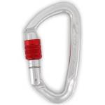 Climbing Technology Винтов карабинер Climbing technology Lime SG Screwgate carabiner - Silver / Red - размер Screw Gate (322-0218-0711)