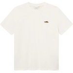 DEDICATED Мъжка тениска DEDICATED T-Shirt Stockholm Perch EMB T-shirt - Off-White - размер XXL (217-0112-0215)