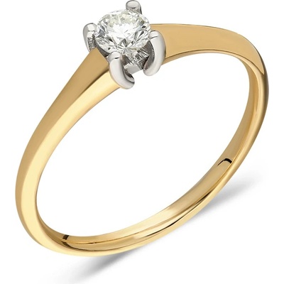 Lillian Vassago Zlatý prsten s brilianty LLV81 DR025YW