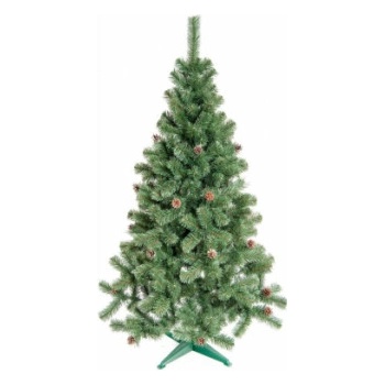 Aga Vánoční stromeček Jedle s šiškami 220 cm