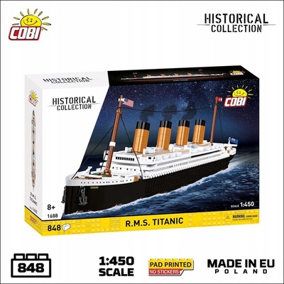Cobi 1688 R.M.S. Titanic, 1:450, 848 k – Sleviste.cz