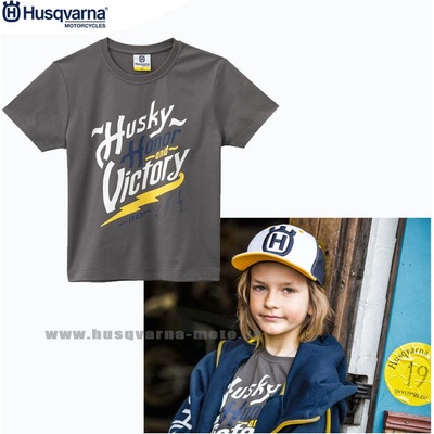 Husqvarna Groundbreaker Yth tee grey
