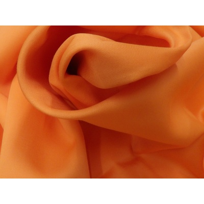 Mirtex Látka SATEEN 150/355 Oranžová Melone hladký šíře 285cm Ceník: METRÁŽ: od 1 metrů