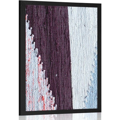 Plakát textura staré tkaniny - 40x60 no frame