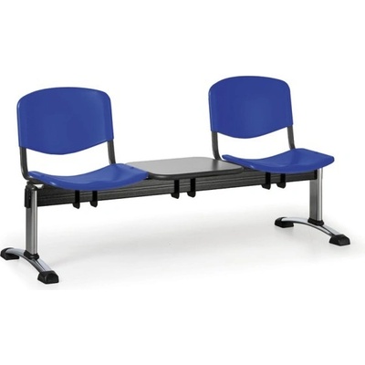 Euroseat Plastová lavice do čakární ISO 2-sedadlo + stolík