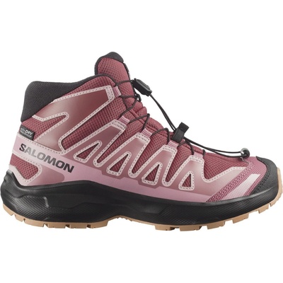 Salomon Детски туристически обувки Salomon Kid's XA Pro Mid Waterproof Walking boots - Nocturne / Dusky Orchid / Black - размер 29 (EU) (702-5847-0212)