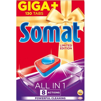 Somat All-in-One Lemon tablety do myčky 130 ks
