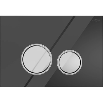 Mexen Fenix 06 бутон за промиване, черен - 600623 (600623)