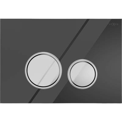 Mexen Fenix 06 бутон за промиване, черен - 600623 (600623)