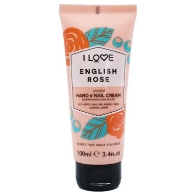I Love English Rose krém na ruky 100 ml