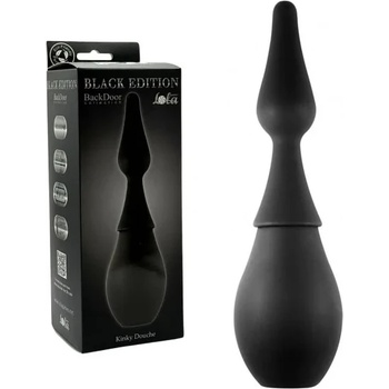 Анален душ с накрайник тип плъг, силиконов - Anal Kinky Douche (4224-01LOLA)