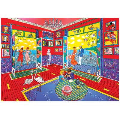 Magnolia - Puzzle The Red Room - 1 000 piese