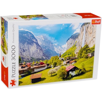 Trefl Пъзел Trefl от 3000 части - Красота в Швейцария (33076)