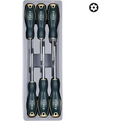 FORCE Отвертки торкс с отвор к-т 6бр. 2061T Force
