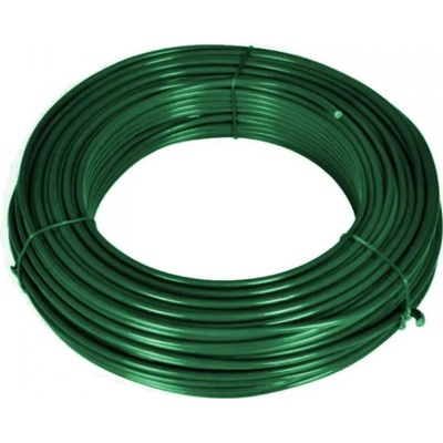 Napínací drát na pletivo 52 m zelený 3,4 mm Pilecký