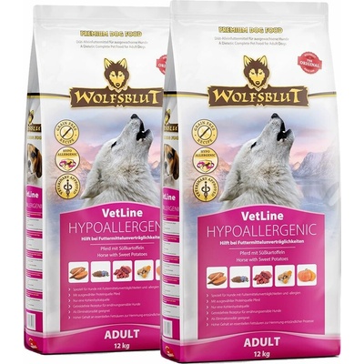 Wolfsblut VetLine Hypoallergenic 2 x 12 kg