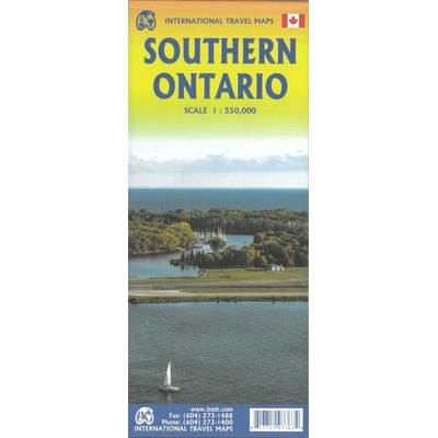mapa Ontario Southern 1:1 550 t.