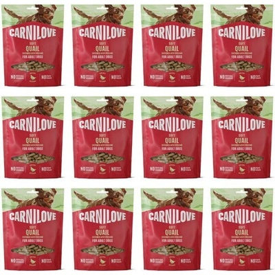 CARNILOVE Dog Soft Snack Quail 12x200 g