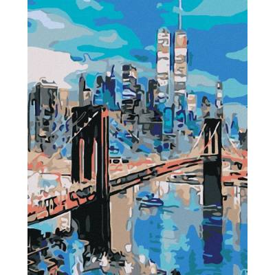 Zuty Malování podle čísel BROOKLYNSKÝ MOST